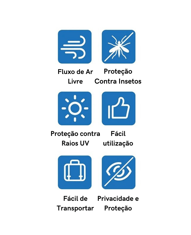 Cortina de Carro Proteção UV e Mosquitos, CurtainProtectsUV-Cic - PacicShop