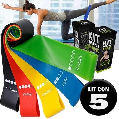 Faixas Elásticas de Treino+Brinde, FitMuc-Cic - PacicShop