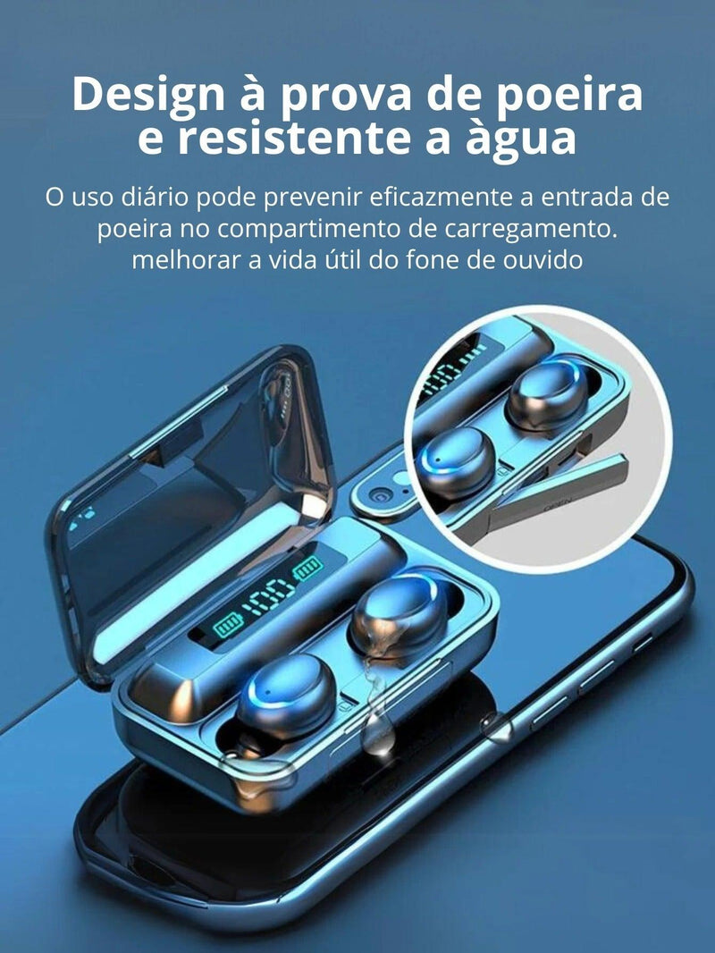 Fone de Ouvido Bletooth, HeadSoundX-Cic - PacicShop