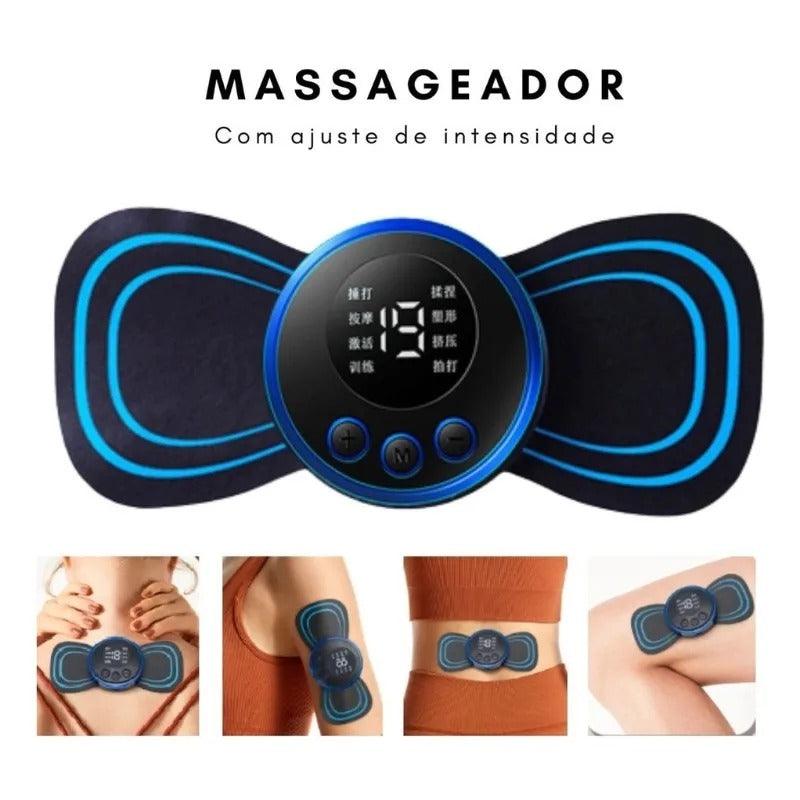 Mini Massageador Elétrico Multifuncional, ElectricMassager-Cic - PacicShop