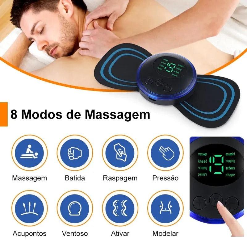 Mini Massageador Elétrico Multifuncional, ElectricMassager-Cic - PacicShop