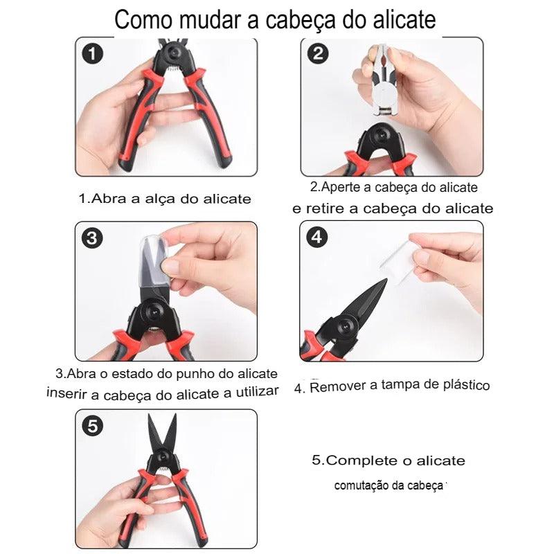 Alicate 5 em 1, Cutters5em1-Cic - PacicShop