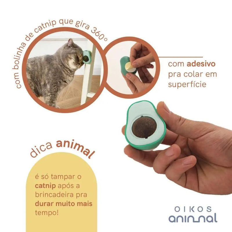 Brinquedo Interativo de Gato com CatNip, NipRoll-Cic - PacicShop